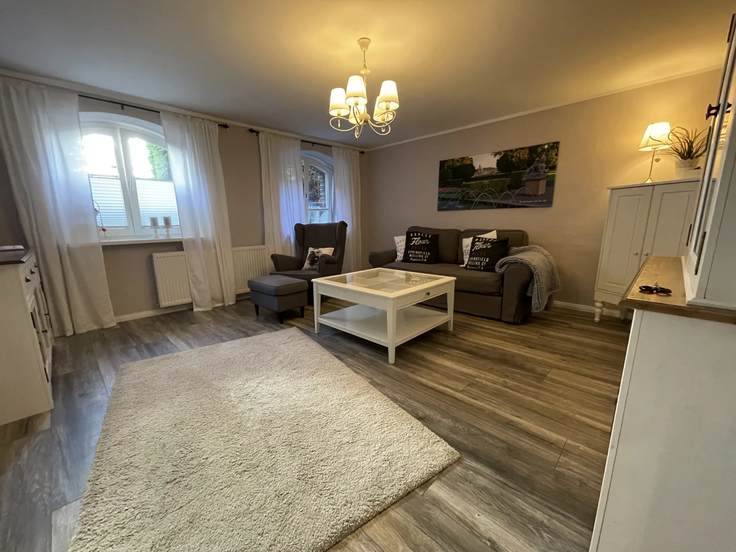 Souterrain – Helles Souterrain im Landhausstil